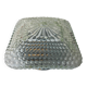 Ceiling light / wall light in bubbled glass
