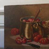 Nature Dead oil on rigid support