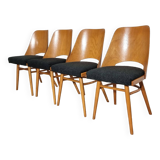 Chaises de Salle à Manger par Radomir Hoffman pour Ton, 1950s, Set de 4