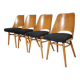 Dining Chairs by Radomir Hoffman for Ton, 1950s, Set of 4