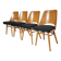 Dining Chairs by Radomir Hoffman for Ton, 1950s, Set of 4