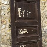 Porte ancienne en bois massif
