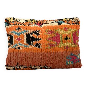 Housse de coussin berbère marocain Boujaad vintage 60x40cm