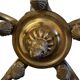 5-arm chandelier + 4 wall sconces MD bronze Louis XV style
