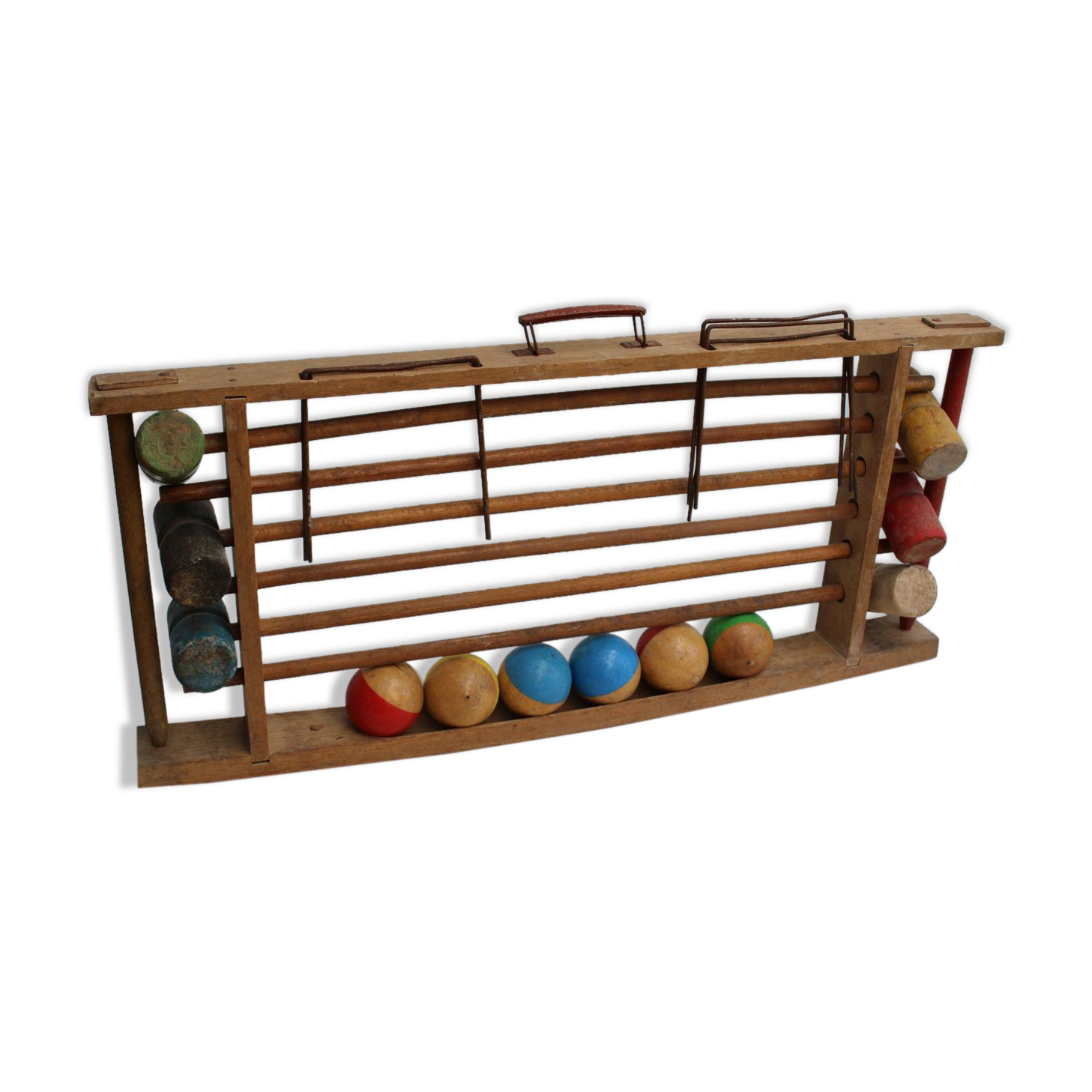 Old croquet game