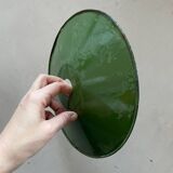 Sheet metal suspension, industrial enameled bowl