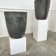 Two foundry crucibles 1950