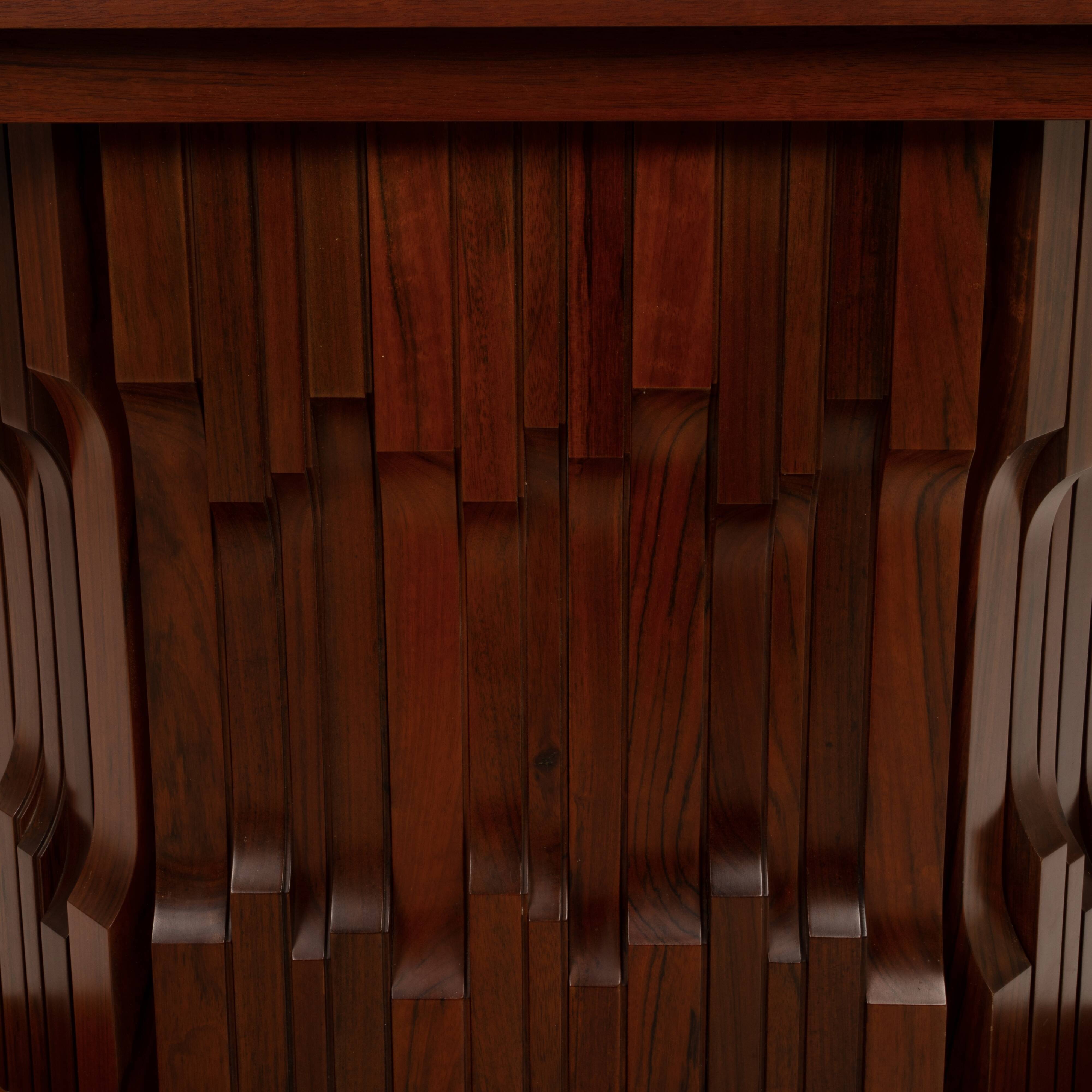 Sculptural multifunctional “Norman” base by Luciano Frigerio — Unique piece