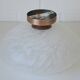 Vintage Murano Glass Sconce Lamp / Unique Light Fixture / Semi Flush Mount