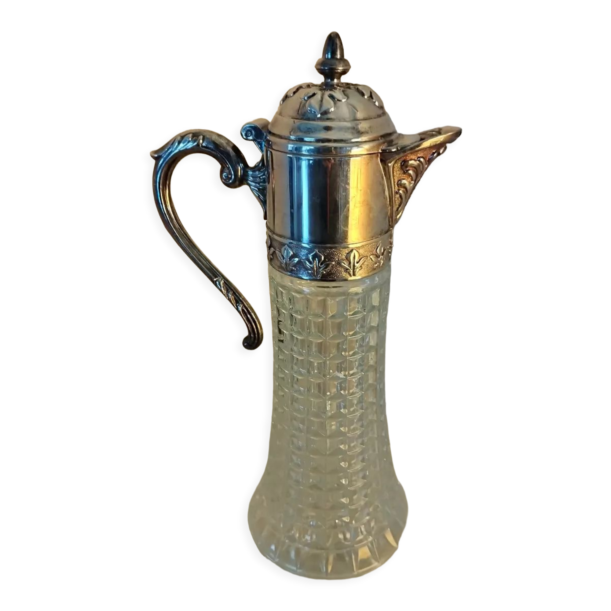 Crystal pouring decanter