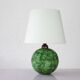 Scandinavian Art Deco table lamp in ceramic by Erik Mornils for Nittsjö, 1930s