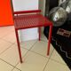 Metal stool from the 80s Italy