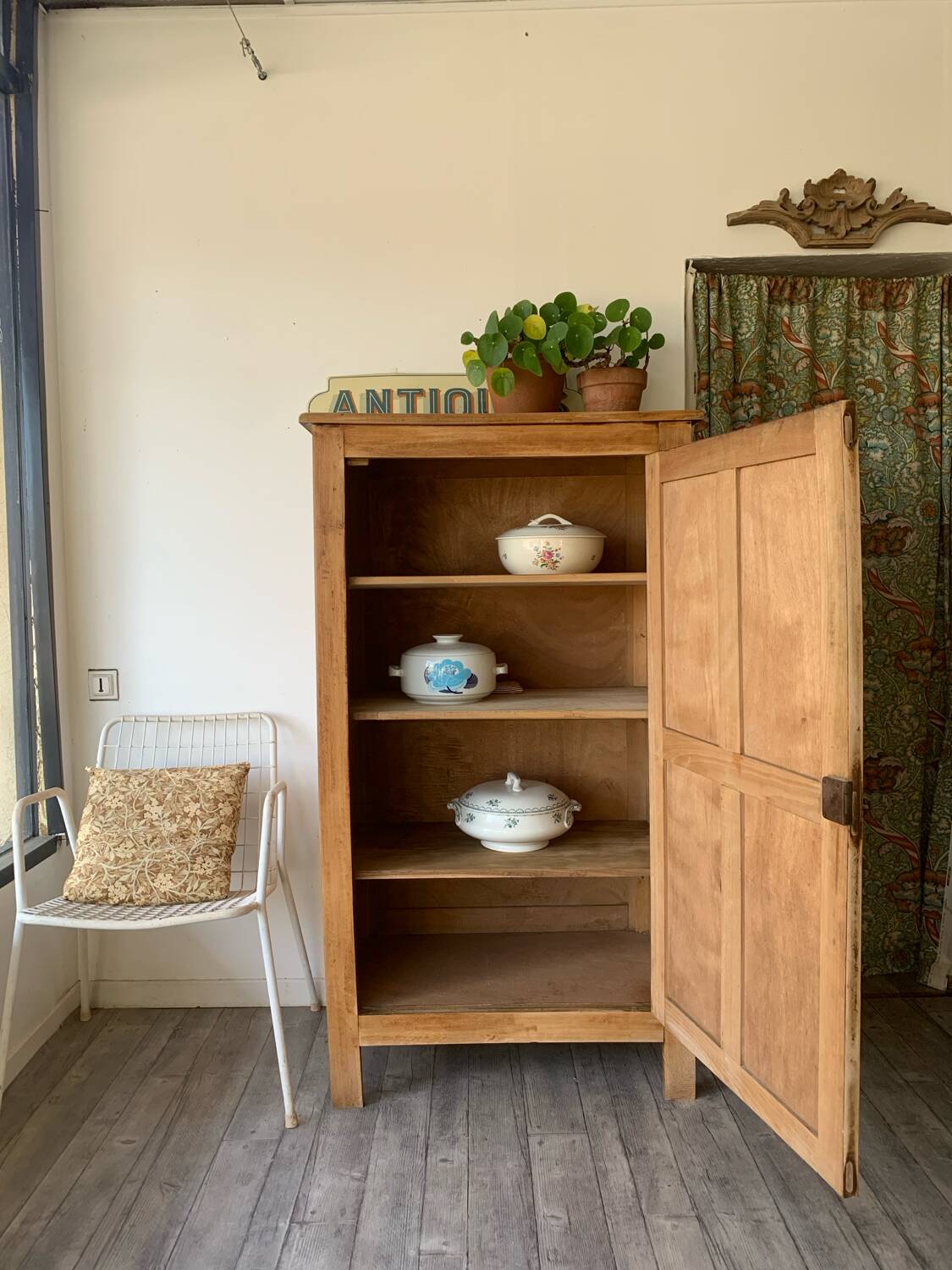 Small old wardrobe