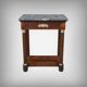 Petite console en acajou, style Empire – XIXe
