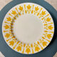 Set of 6 flat plates Lys - Digoin Sarreguemines