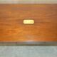 Bureau de campagne militaire Kennedy Harrods en bois dur