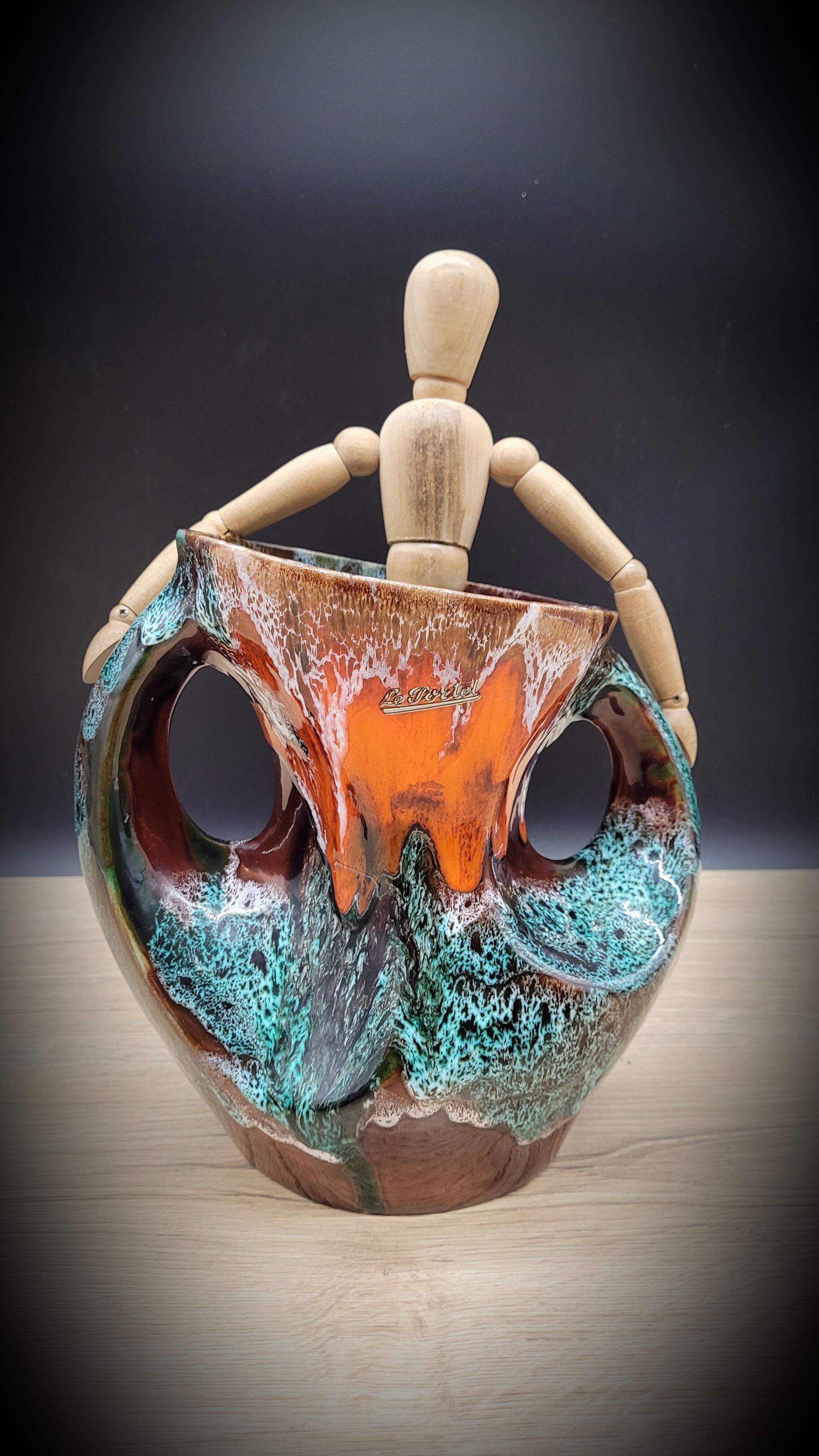 Le Portel ceramic vase
