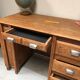Old restored oak desk