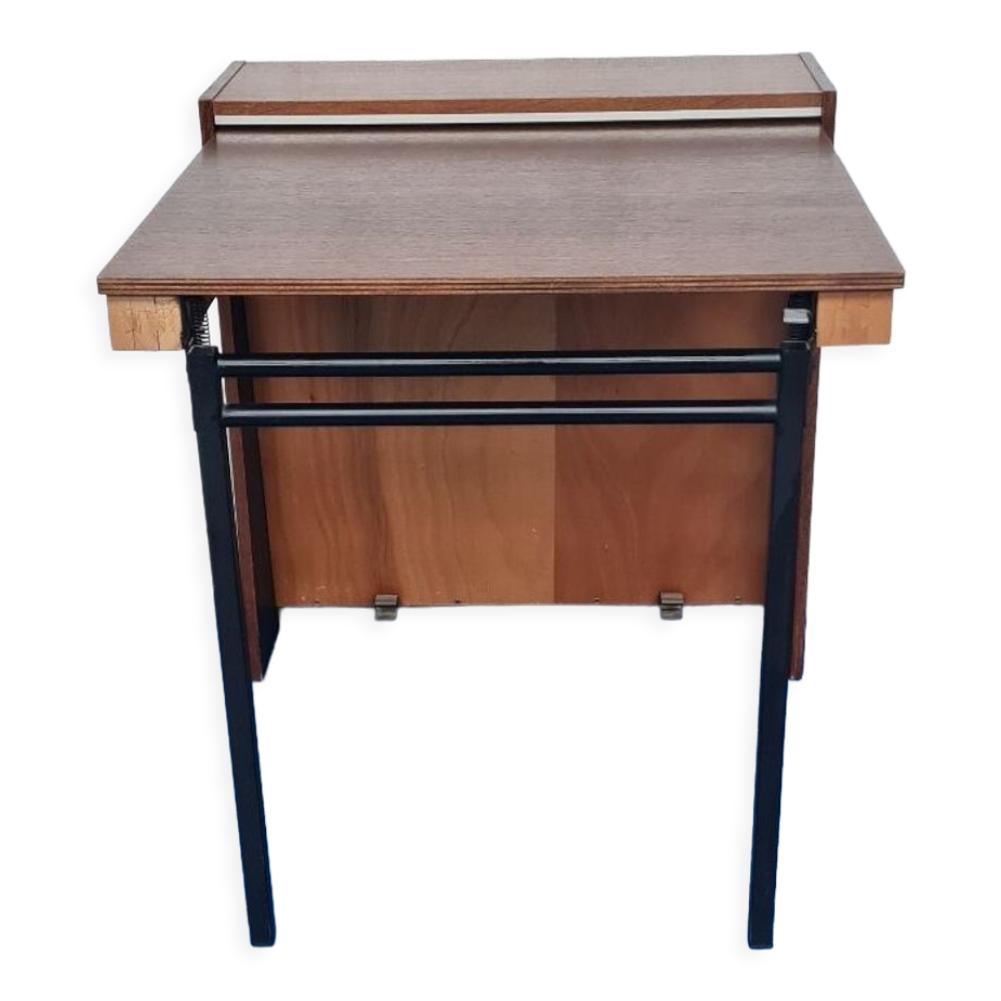 Vintage retractable folding table