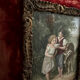Pastoral scene painting on porcelain, 19th century