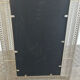 Large oriental mirror in pierced metal - H 116 cm