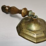 Ancien bougeoir en bronze, xviième siècle