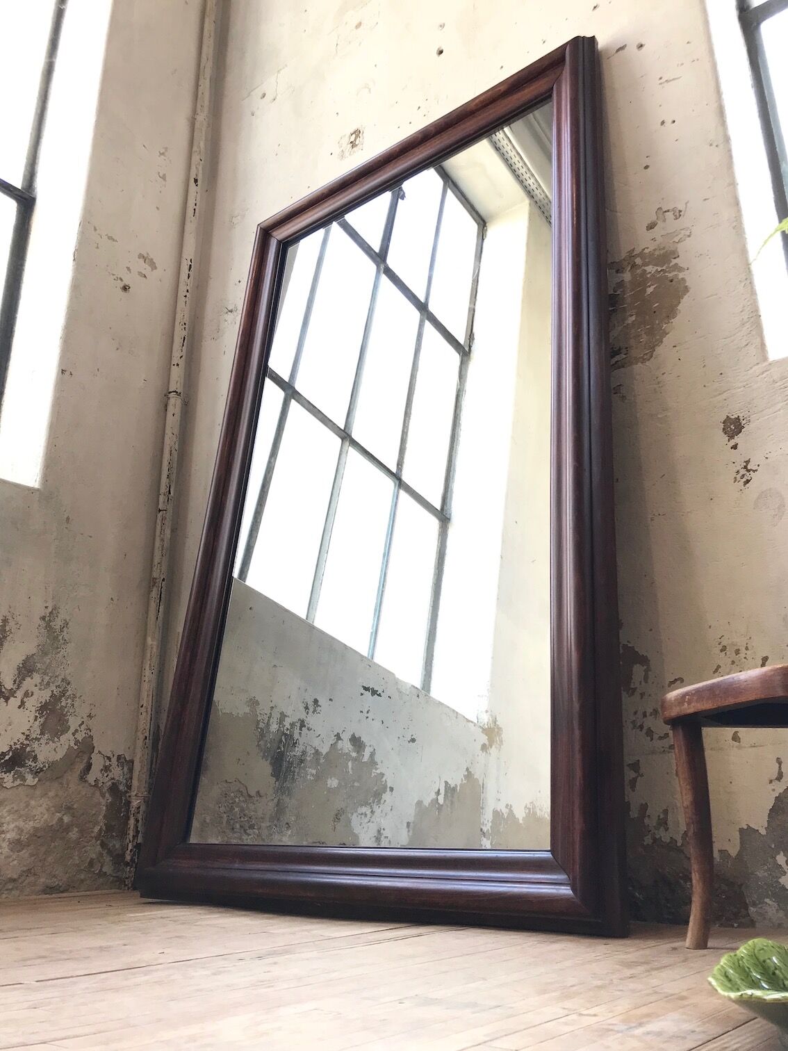 Oak mirror to lay 100x167cm