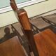 Set of 6 solid oak wood chairs - ferme compagne montage