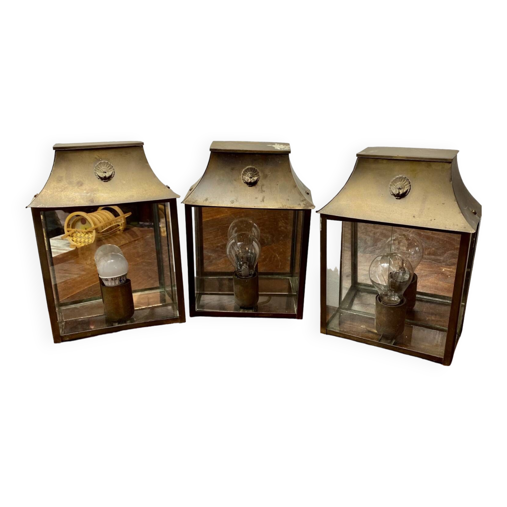Brass lanterns
