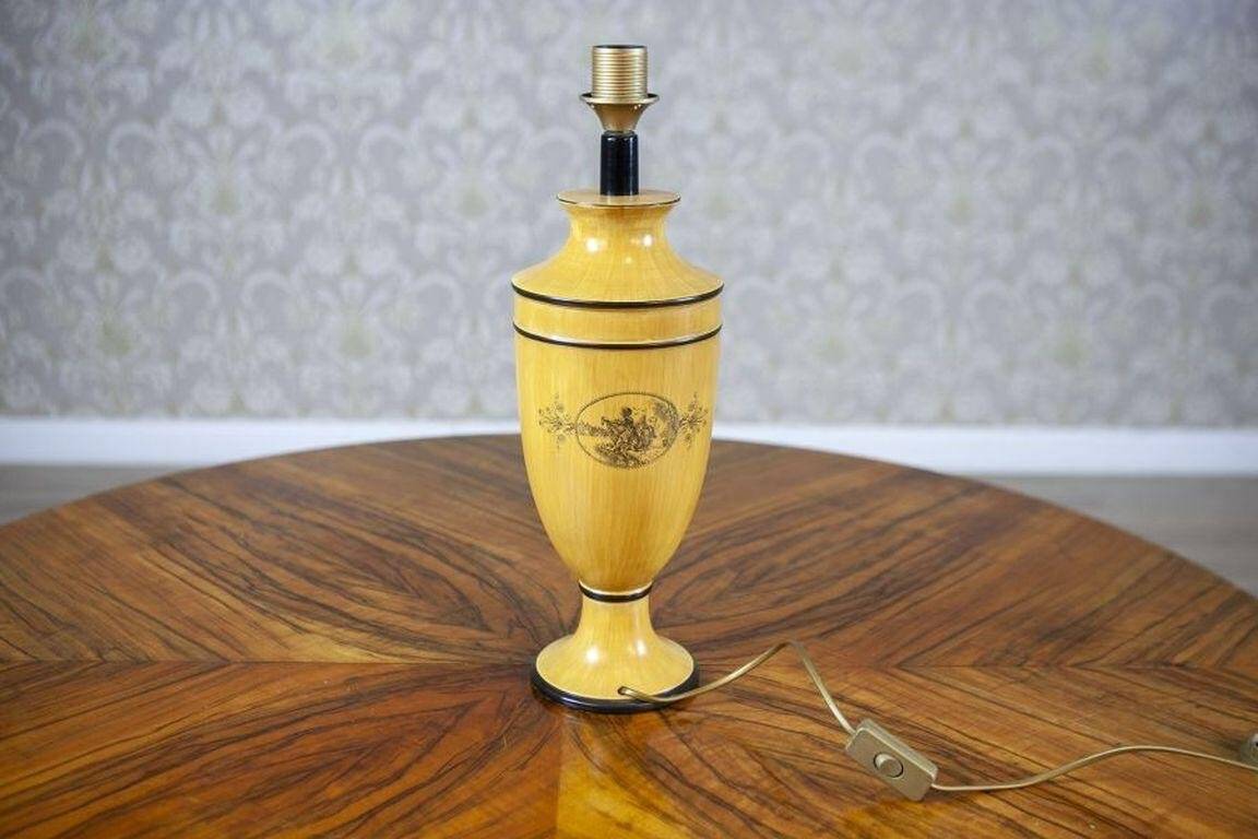 Second Half of the 20th Century Ceramic Lamps, 1950s, Set of 2