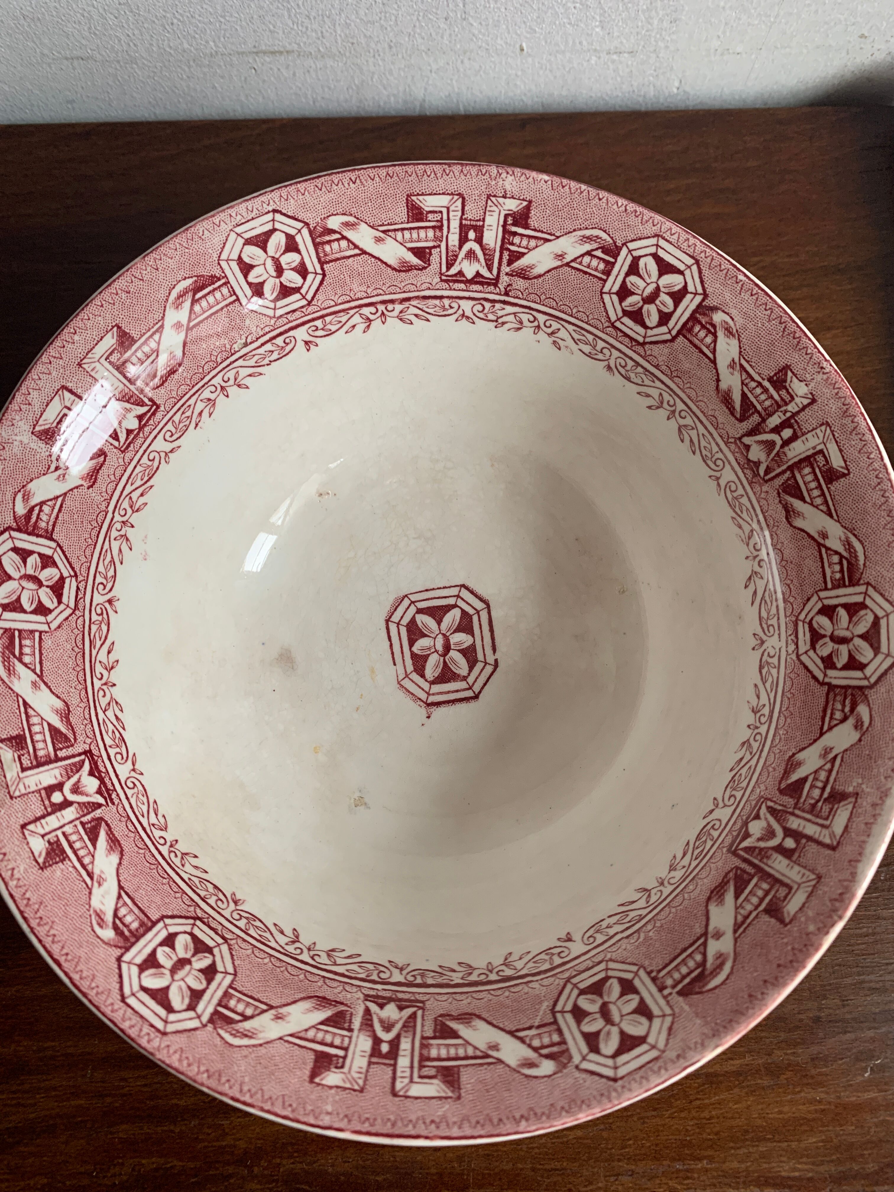 Bowl Boch brothers 1900