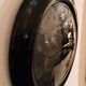 Napoleon III oval frame with curved window