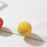 Colorful coat rack