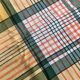 Checkered tablecloth