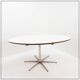 Star-shaped dining table with 6 branches by Arne Jacobsen for Fritz Hansen, 1970s.