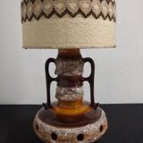 Ceramic floor lamp from the 70s