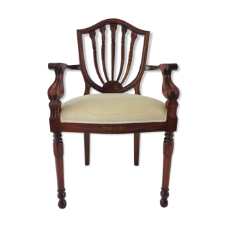 Mahogany chair, English Regency style