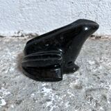 Black marble frog paper press