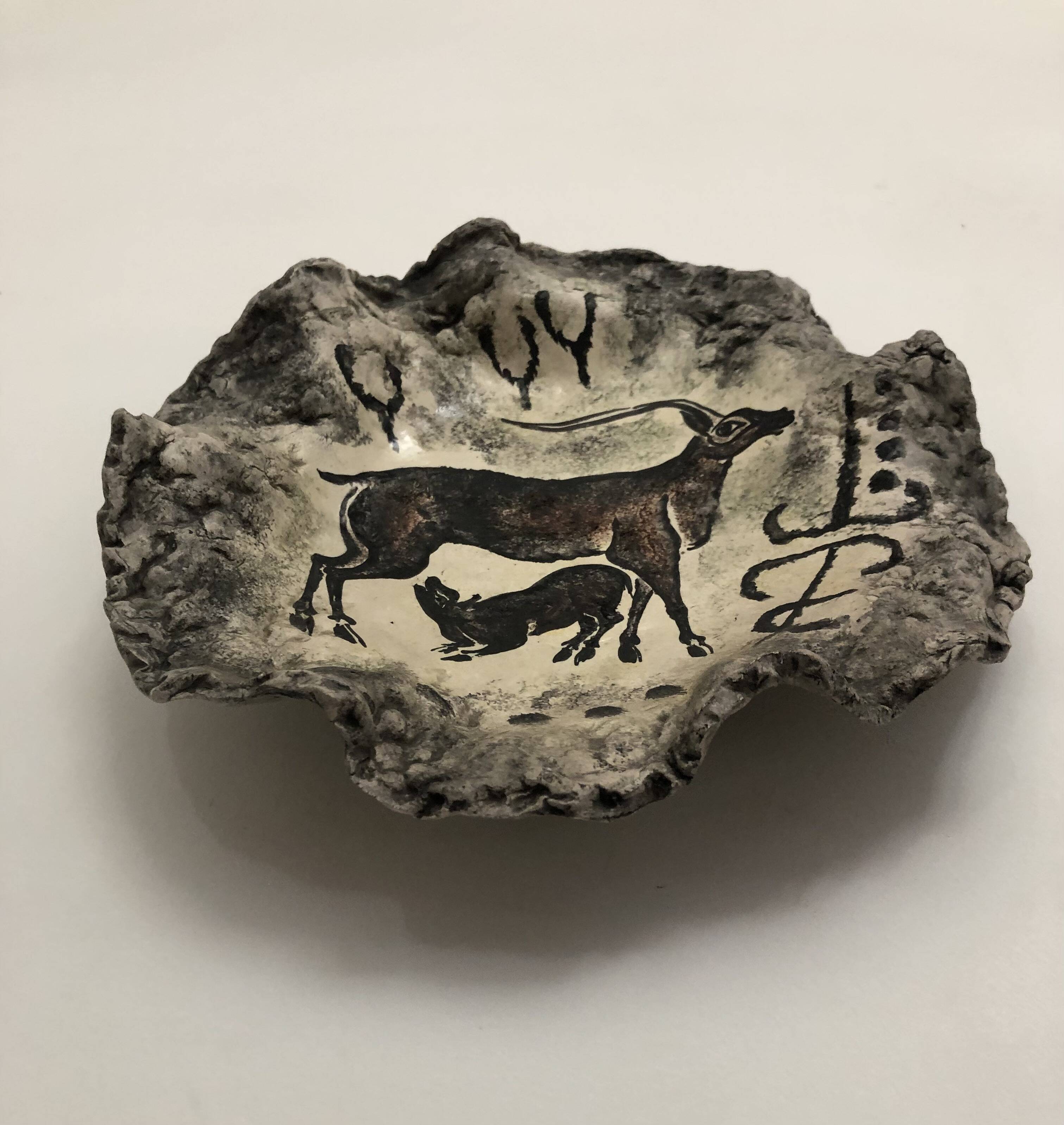 Vallauris parietal rock art