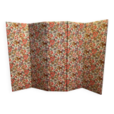 Screen in floral fabric 1960
