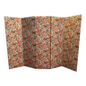 Screen in floral fabric 1960