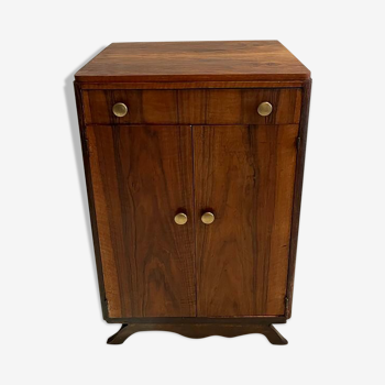 Italian art deco walnut furniture