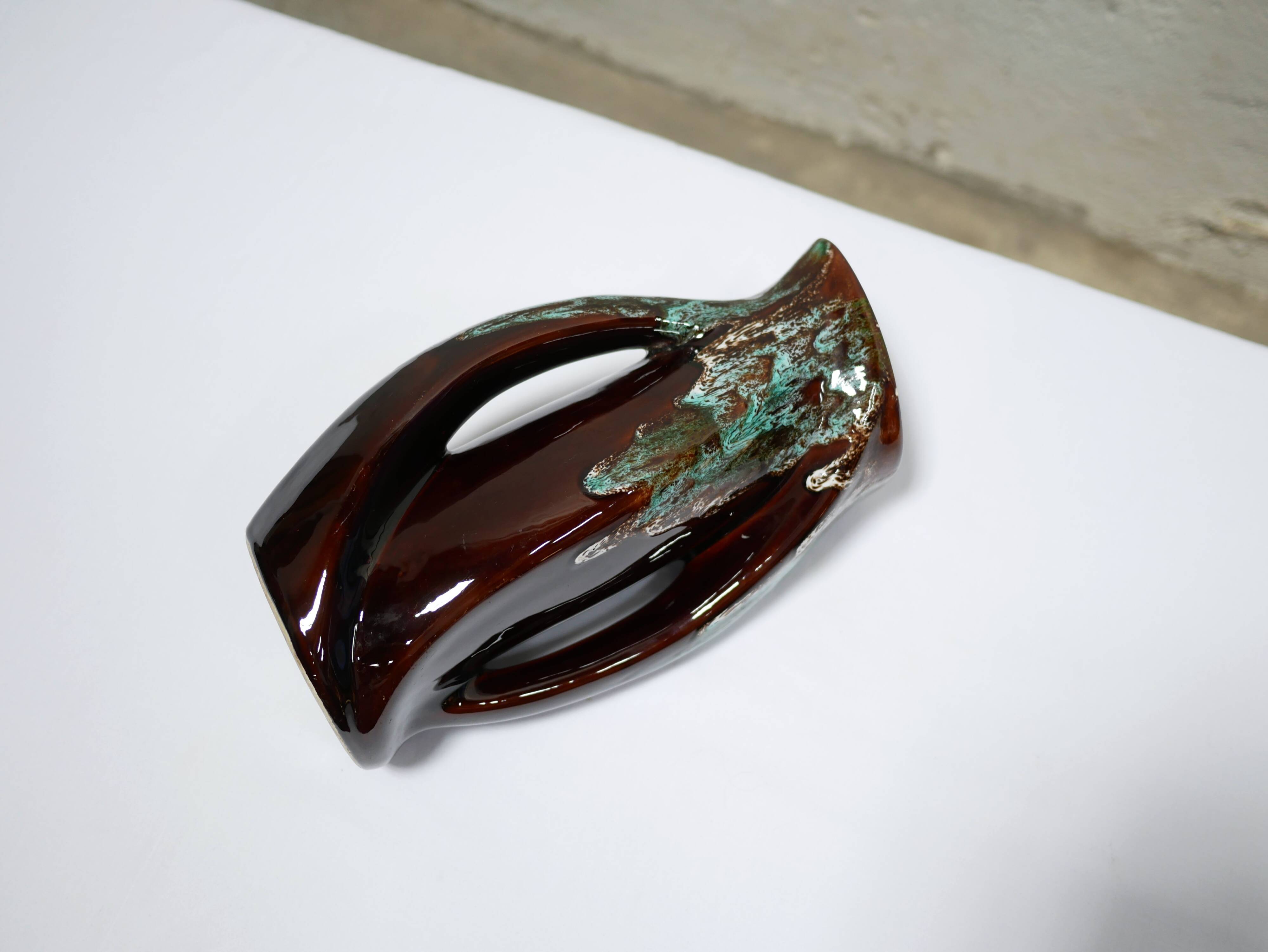 Vallauris vintage ceramic vase