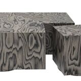 Sottsass object 106 wood veneer side table