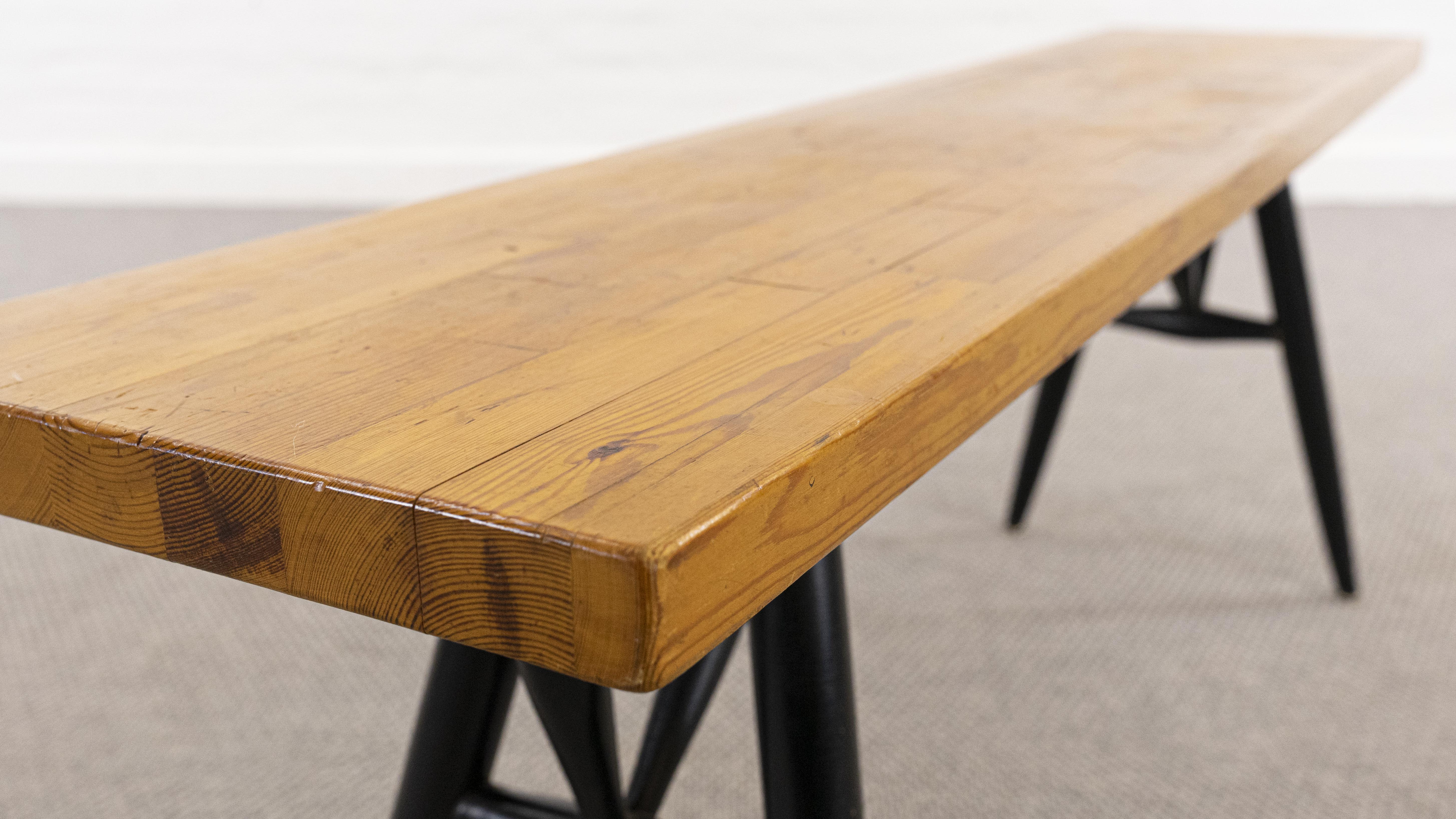 Pirkka Bench by Ilmari Tapiovaara for Laukaan Puu, 1955