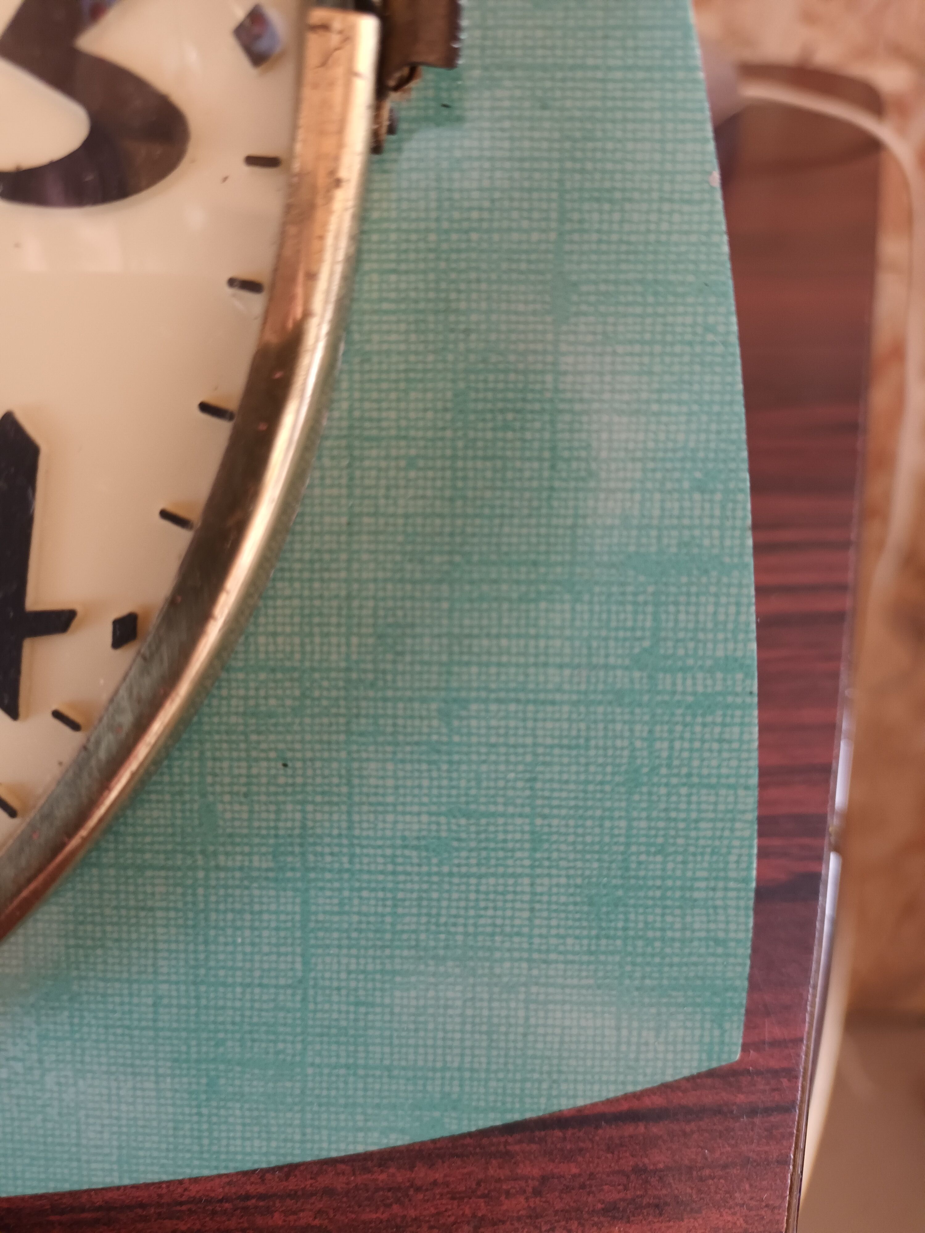 Vintage Formica clock