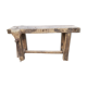 Old walnut workbench