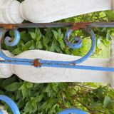 Old cast iron grid