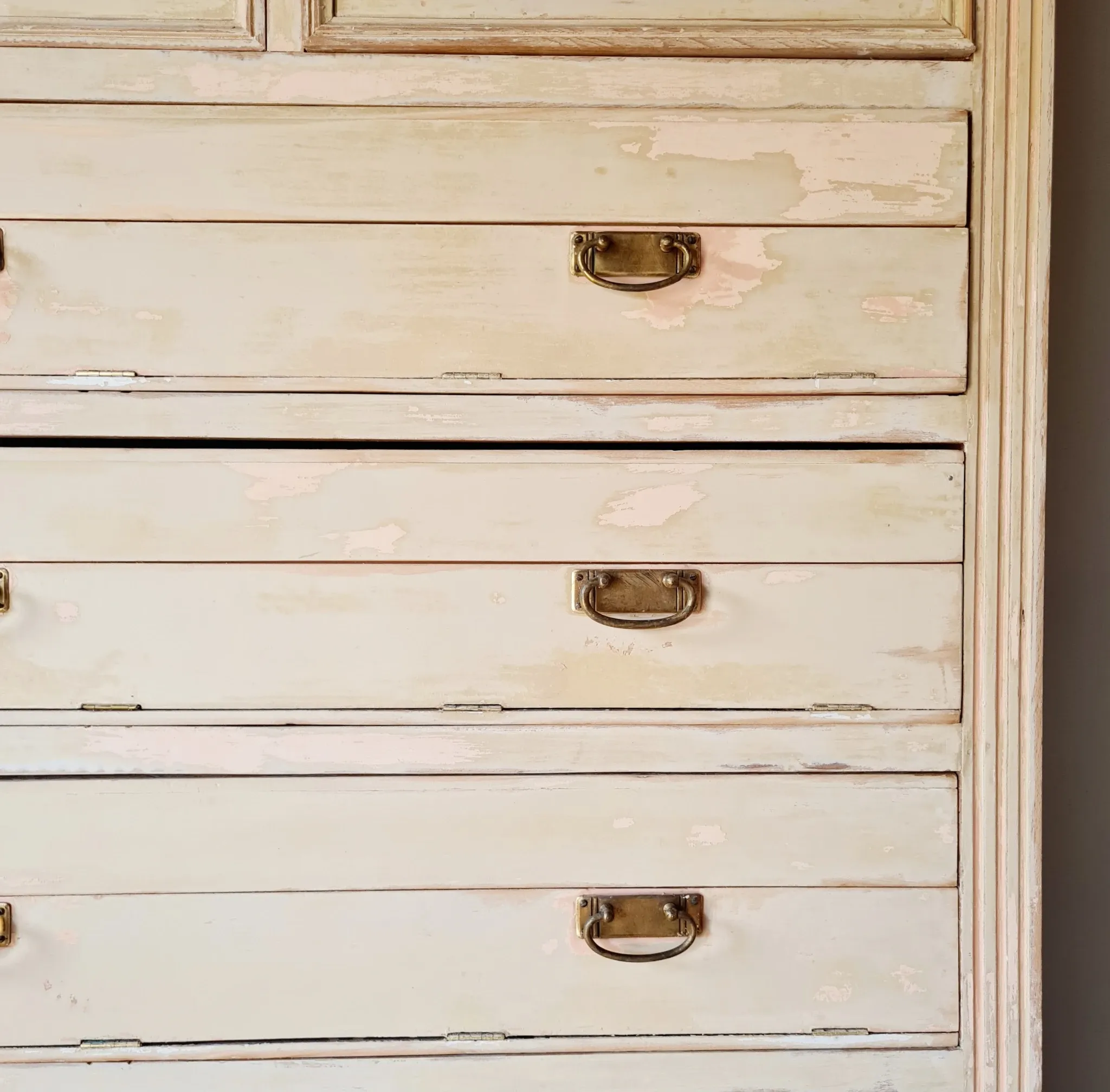 Old trade furniture / haberdashery counter