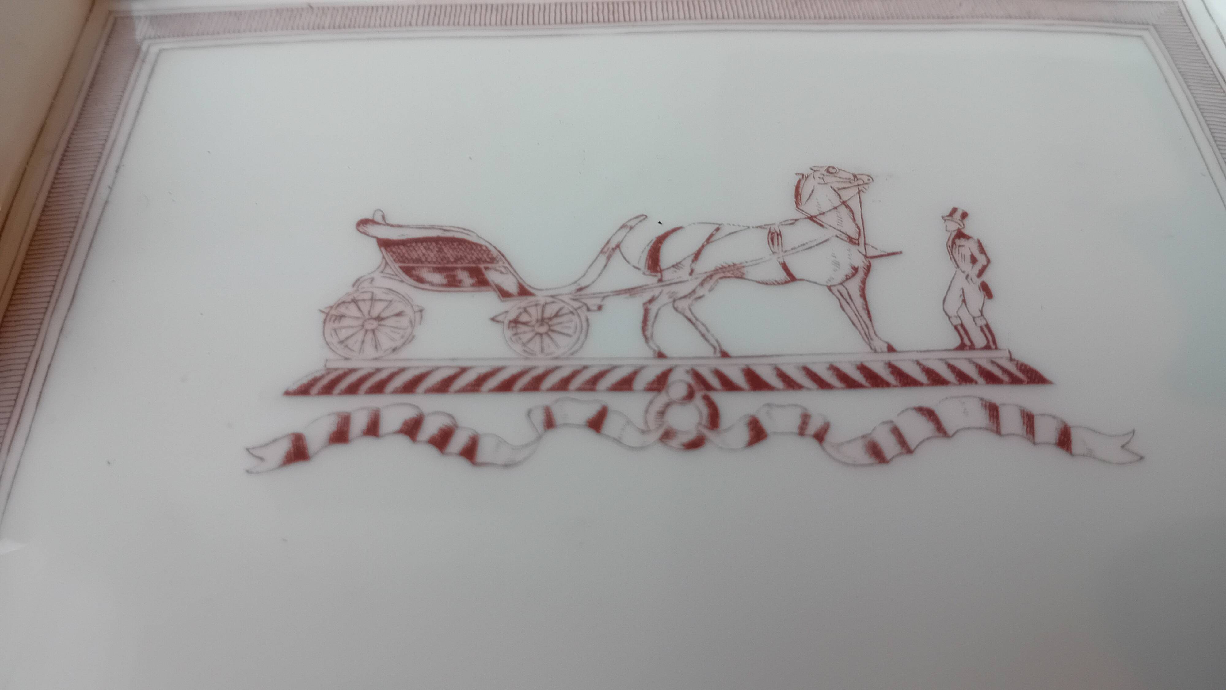 Empty ashtray pocket tray Hermès "Calèche" (1974) – Archive Mode Asako Turengin